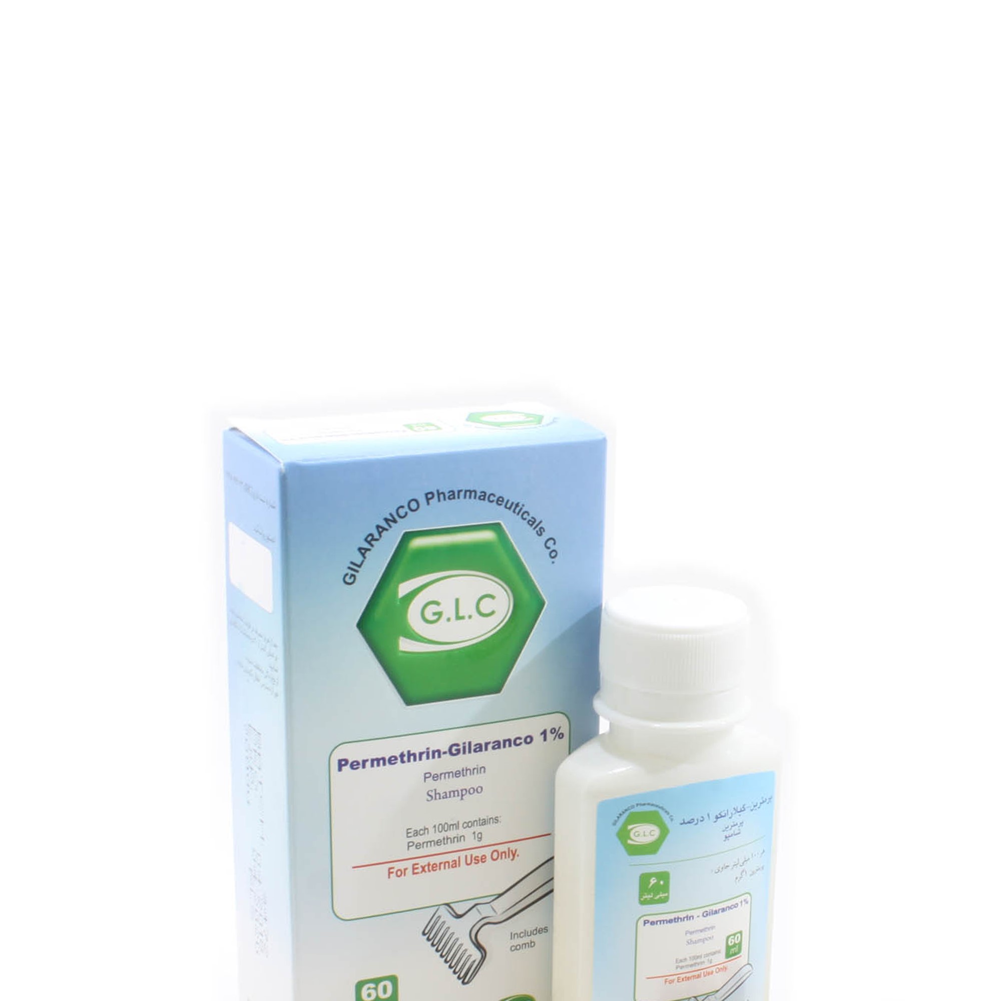 شامپو پرمترین  1 درصد - PERMETRIN 1%